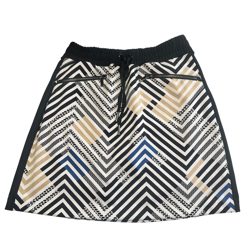 TAIL Womens Activewear Golf‎ Skort Skirt chevron Print Size XS Side Pockets